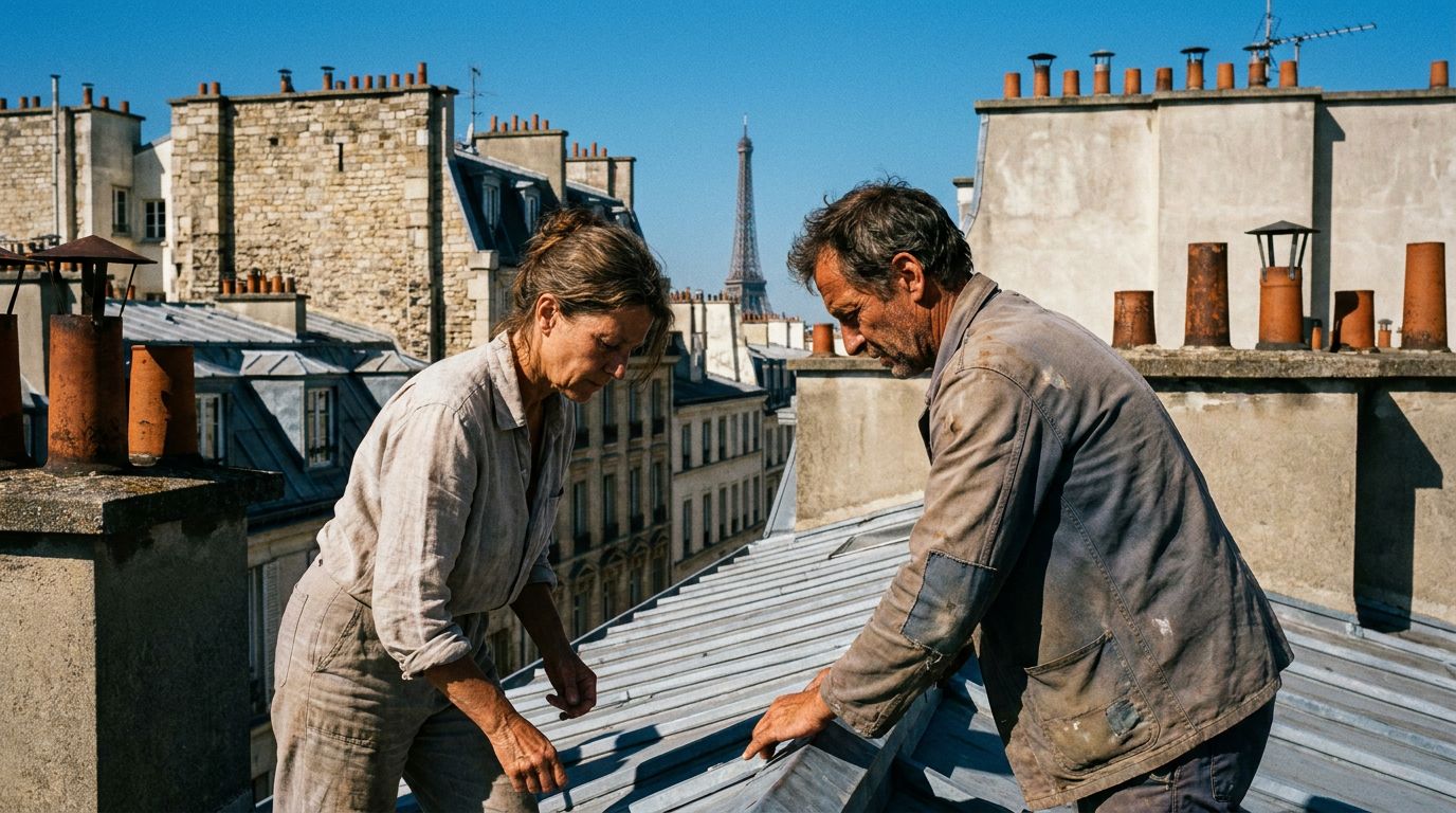 Vue emblématique de Paris